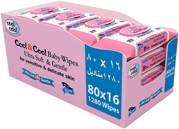 Cool & Cool Baby Wipes