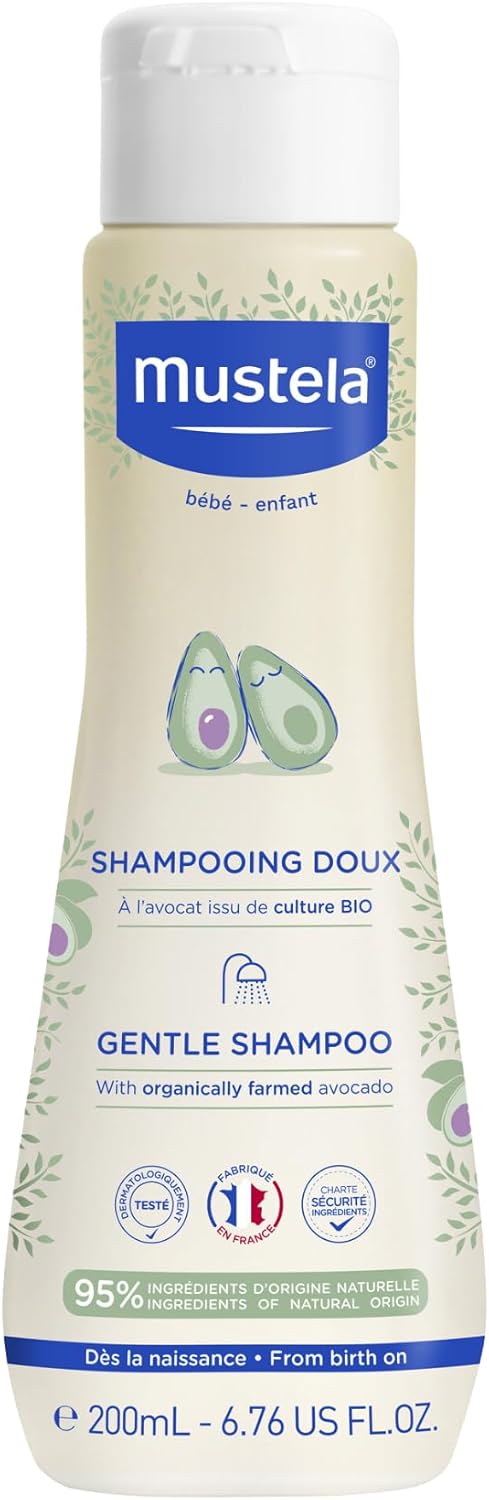 Mustela Baby Gentle Shampoo with Natural Avocado Formula 200ml