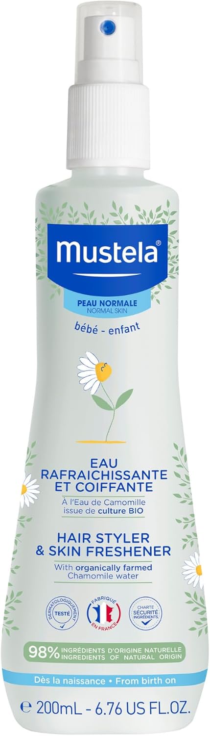 Mustela, Hair Styler & Skin Freshener for Baby, 200 ml