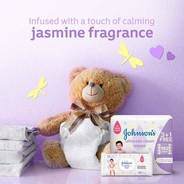 Johnson's Baby No More Tears Ultimate Clean Wipes