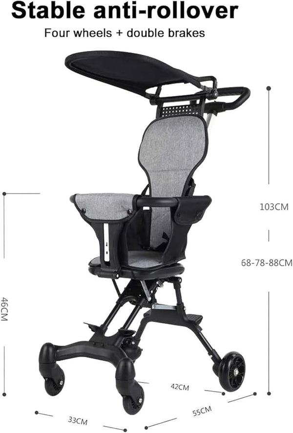 Baby Stroller Lightweight Foldable for Travel